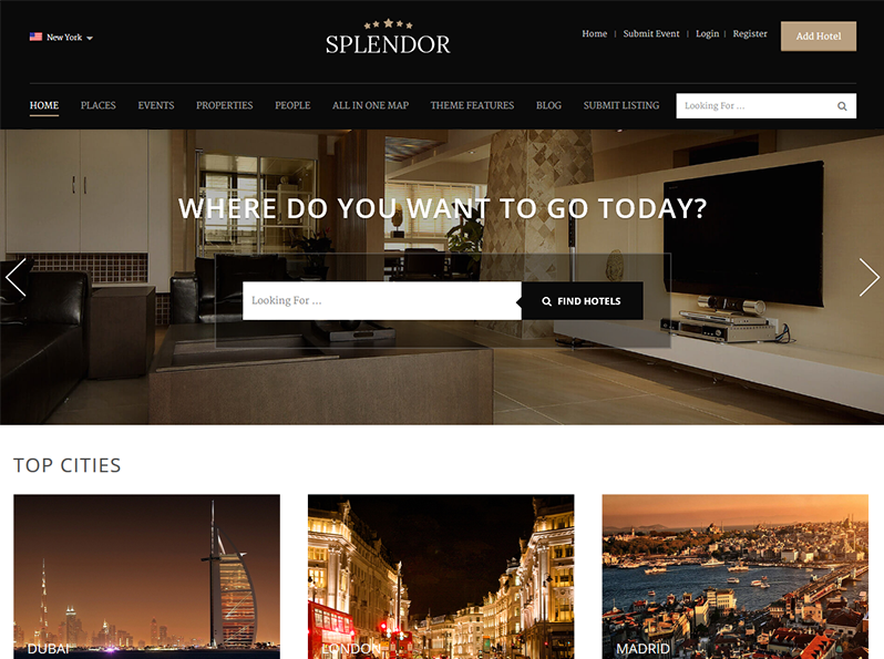 Hotel Wordpress Theme